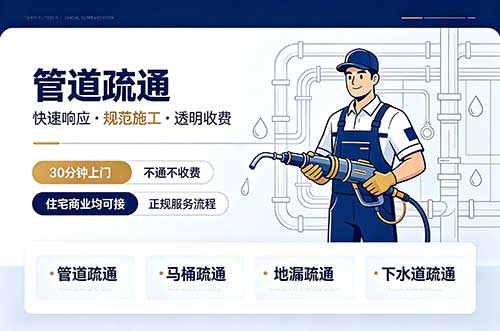 仁怀管道疏通