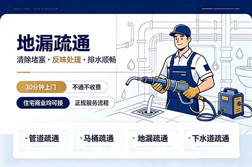 仁怀地漏疏通